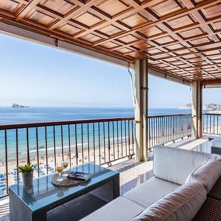 Levante Beach Front Of The Sea Estacha Benidorm Luaran gambar