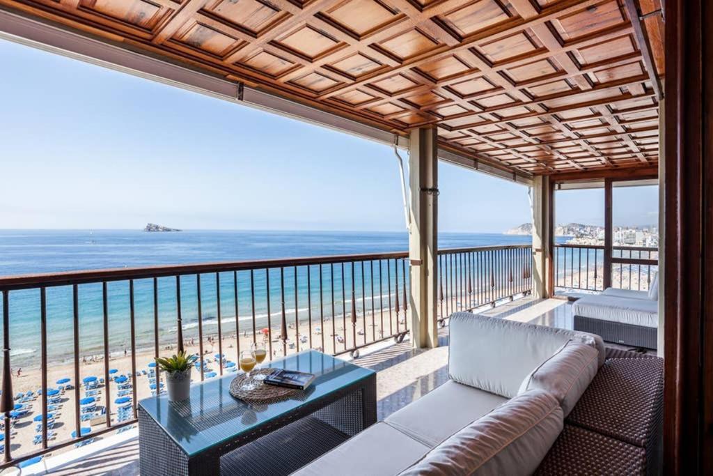 Levante Beach Front Of The Sea Estacha Benidorm Luaran gambar