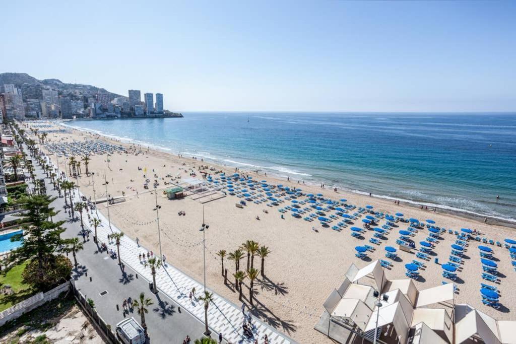 Levante Beach Front Of The Sea Estacha Benidorm Luaran gambar