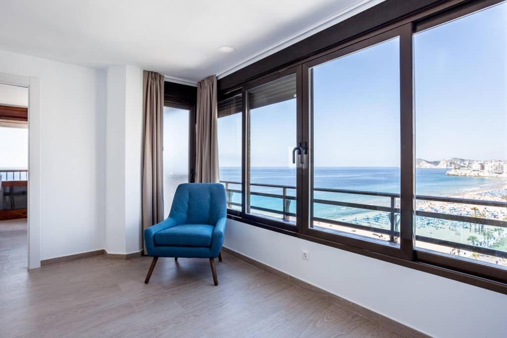 Levante Beach Front Of The Sea Estacha Benidorm Luaran gambar